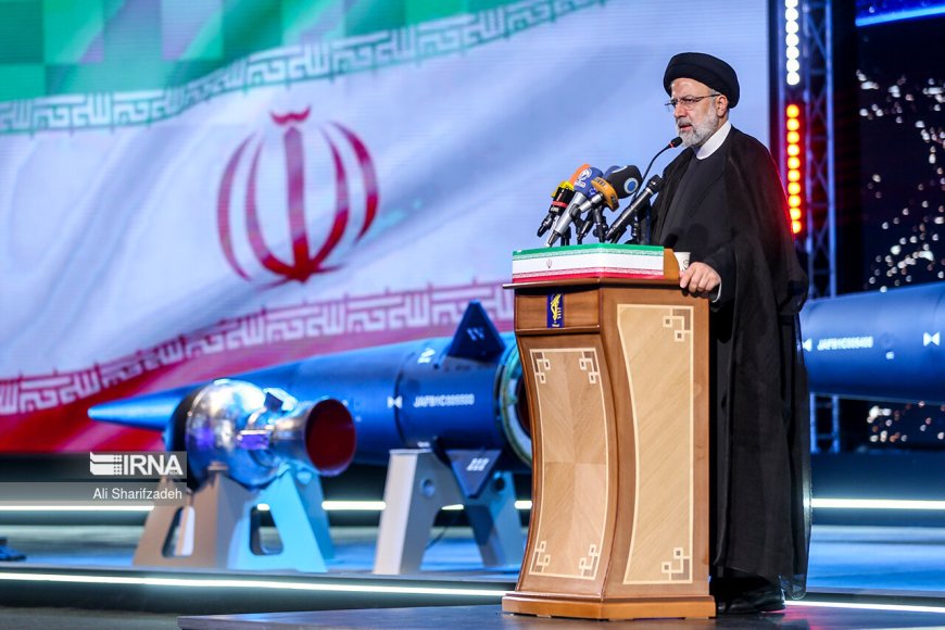Изображения церемонии открытия Иранской гиперзвуковой ракеты "Фаттаха"