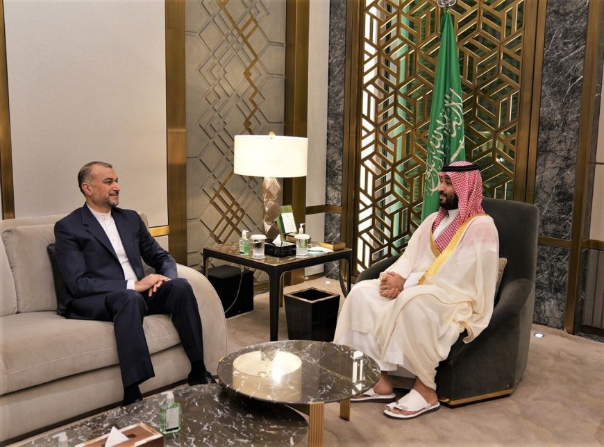 Глава МИД Ирана встретился с наследным принцем Саудовской Аравии