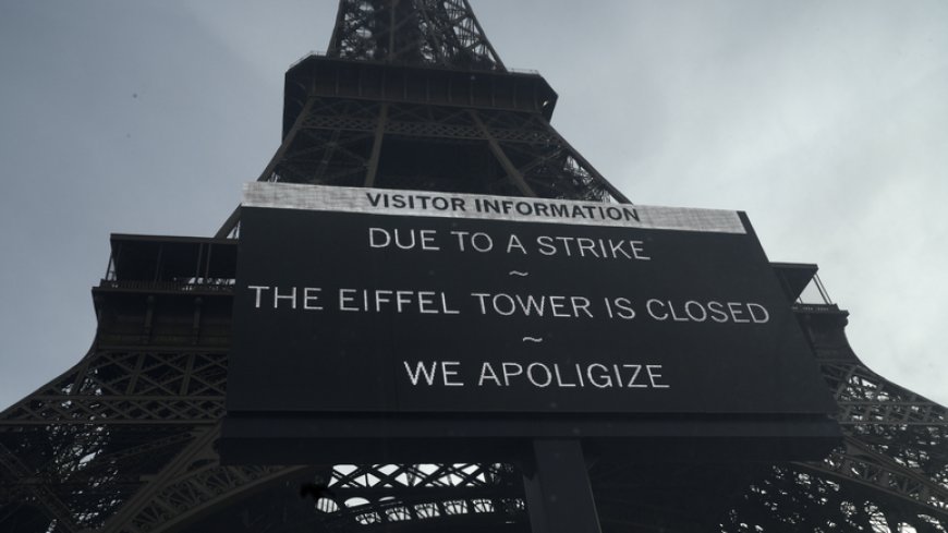 Эйфелеву башню закрыли из-за забастовки в 100-ю годовщину смерти её создателя