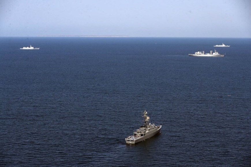 Стартовали совместные военно-морские учения России, Ирана и Китая