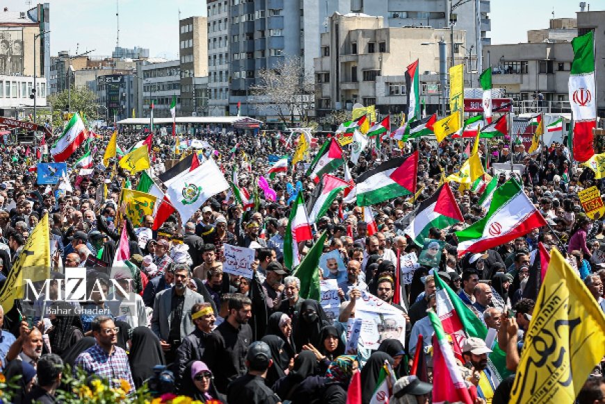 Миллионы иранцев приняли участие в марше в честь Дня Кудса