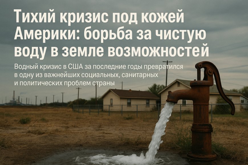 Тихий кризис под кожей Америки: борьба за чистую воду в земле возможностей