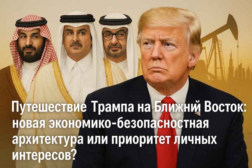Путешествие Трампа на Ближний Восток: новая экономико-безопасностная архитектура или приоритет личных интересов?